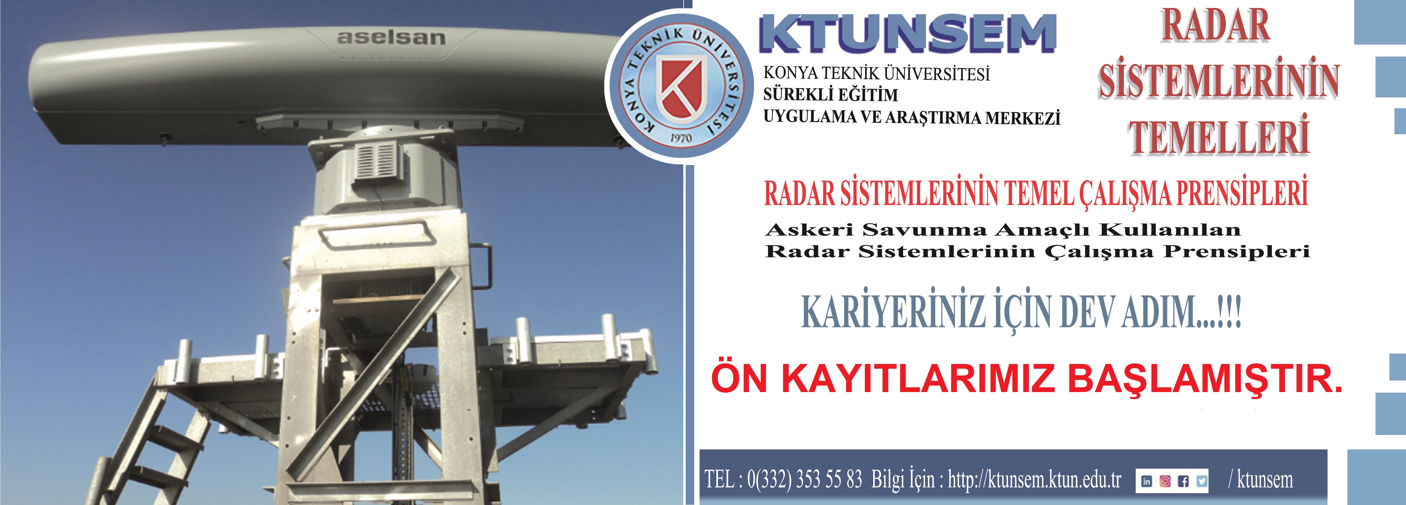 Radar Sistemlerinin Temelleri Eğitimi